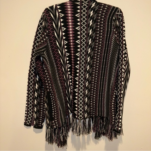 Outback Trading Company Women's Sierra Jacket Patterned Sweater Size M - Picture 5 of 9